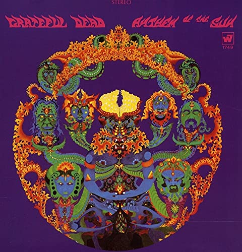 Grateful Dead “Anthem Of The Sun” vinyl album cover, psychedelic art.