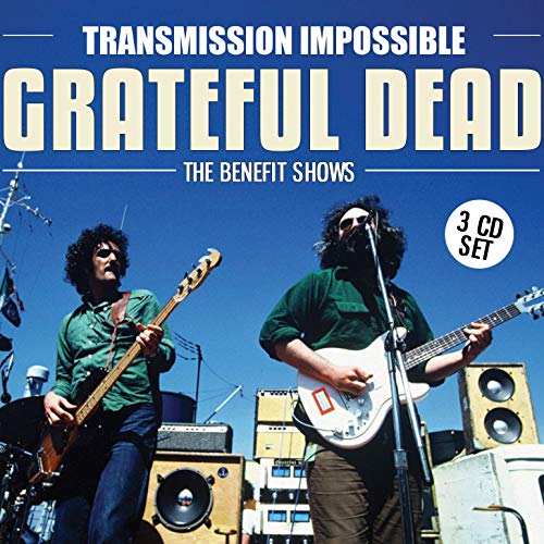 Grateful Dead album cover featuring band members performing live onstage.