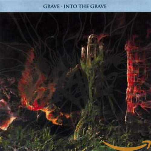 CD cover for Graveās āInto the Graveā with dark, gothic imagery.