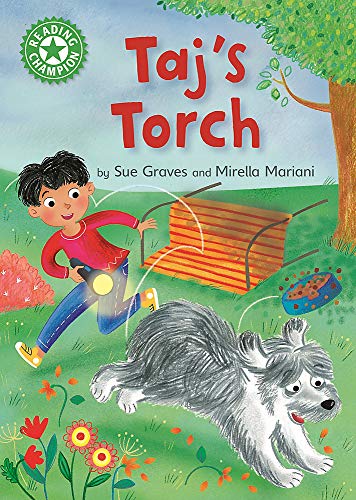Book cover: boy running with a dog in a park setting.