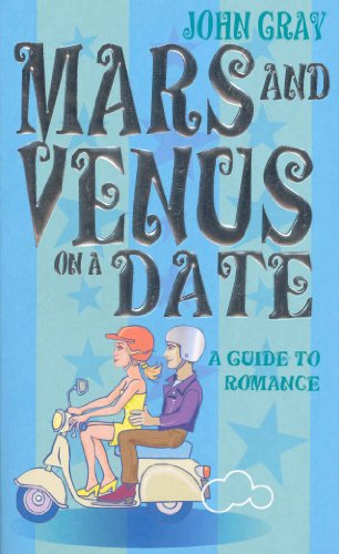 Book cover: "Mars And Venus On A Date," couple on a scooter.