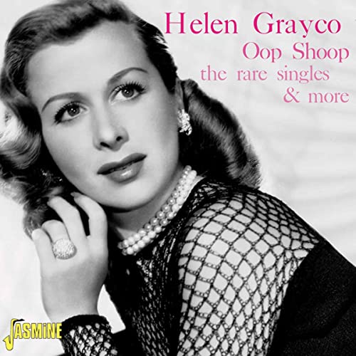 Helen Grayco CD cover featuring a black and white portrait of the singer.