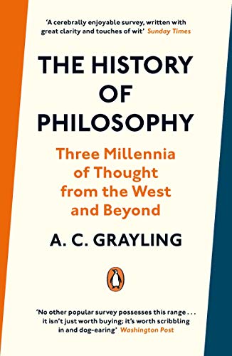 Book cover for The History of Philosophy by A. C. Grayling, published by Penguin.
