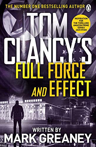Book cover for “Full Force and Effect” with a shadowy figure.