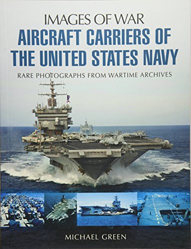 Book cover featuring a wartime US Navy aircraft carrier at sea.