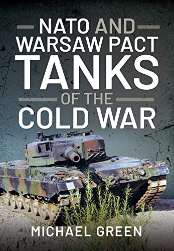 Book cover featuring a Cold War-era tank with camouflage paint.