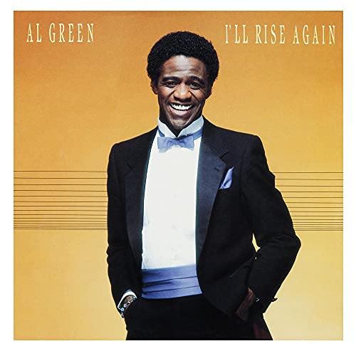 Al Green album cover, “I’ll Rise Again,” featuring a smiling portrait.