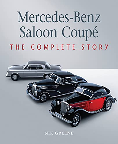 Book cover featuring three vintage silver, black, and red Mercedes-Benz cars.