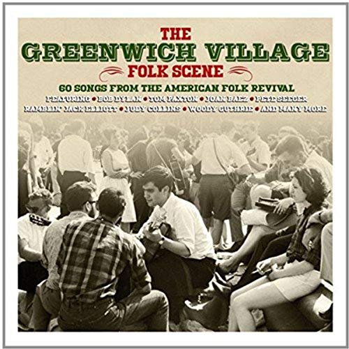 Album cover showing a black and white crowd of people at a folk gathering.