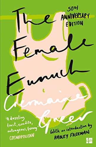 Book cover: green background, pink sketch of a torso, black text.