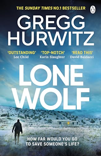 Book cover for "Lone Wolf" featuring a lone figure and landscape.