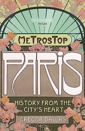 Book cover: “Metrostop Paris” with Art Nouveau floral design.