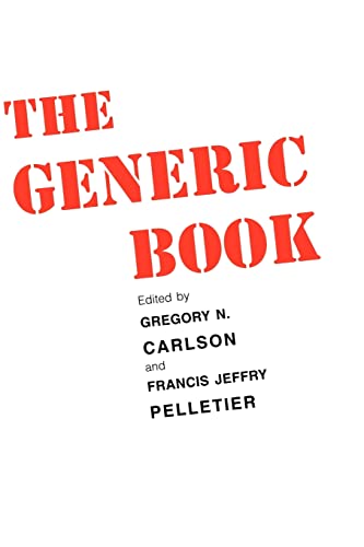 White book cover with red text: "The Generic Book" and editor names.