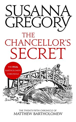 Book cover: “The Chancellor’s Secret” with a sketched bridge illustration.