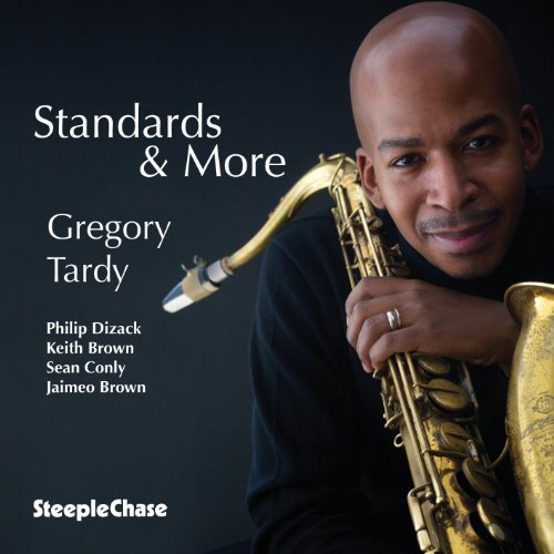 Gregory Tardy CD cover featuring a saxophonist and album title.