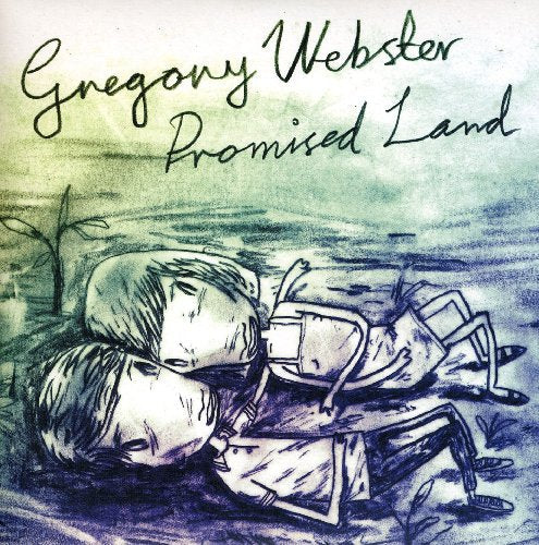 "Vinyl record cover with sketch of two people lying on the ground."