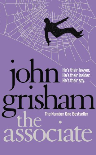 Book cover of The Associate by John Grisham featuring a New York City skyline.