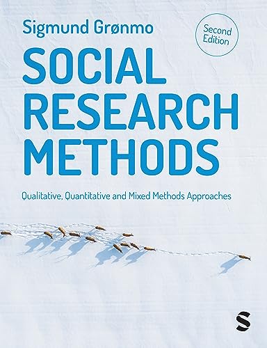 Book cover: “Social Research Methods,” second edition, with bird silhouettes.