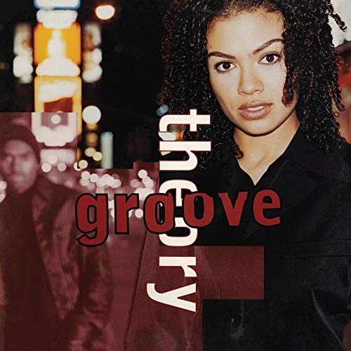 Album cover for Groove Theory featuring a woman with curly hair.