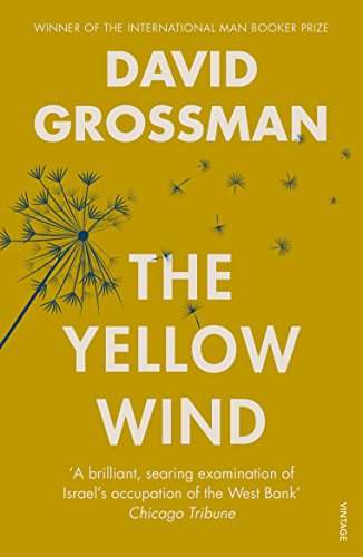 Book cover: "The Yellow Wind" by David Grossman, with a dandelion.