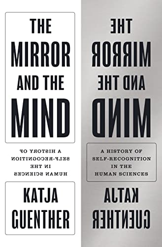 Book cover: black and white design with mirrored title, “The Mirror and the Mind.”