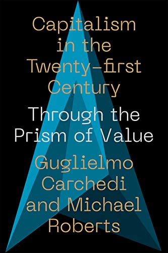 Book cover: “Capitalism in the 21st Century” with a blue triangular design.