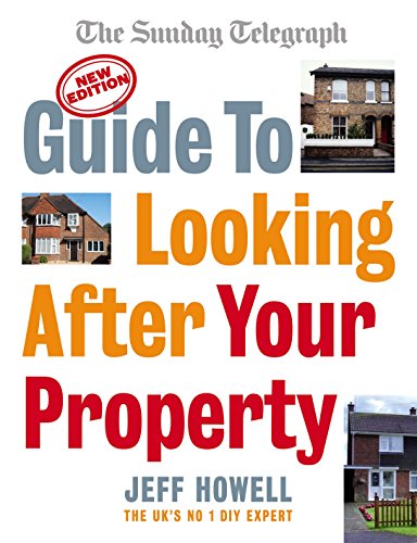 Book cover: “Guide to Looking After Your Property” with house images.