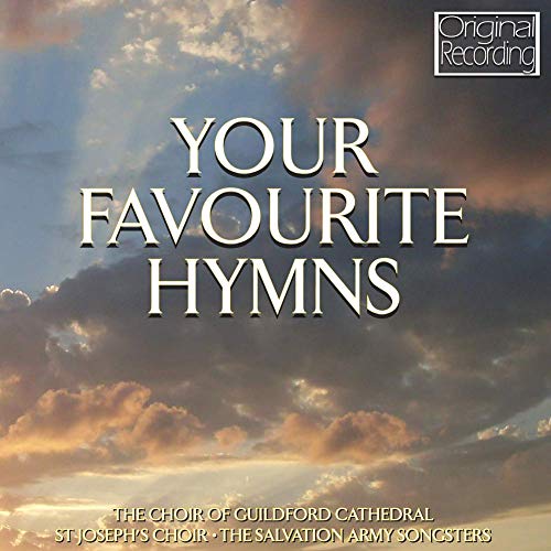 CD cover for "Your Favourite Hymns" by Guildford Cathedral Choir.