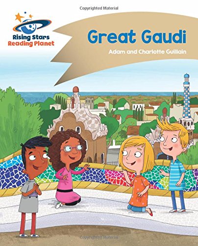 Book cover: children look at colorful, whimsical architecture.