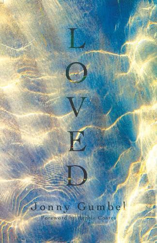 Book cover featuring the title LOVED over a background of shimmering blue water.