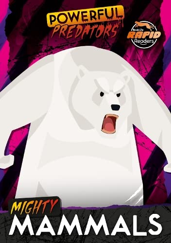 Book cover featuring a roaring polar bear against a purple and black background.
