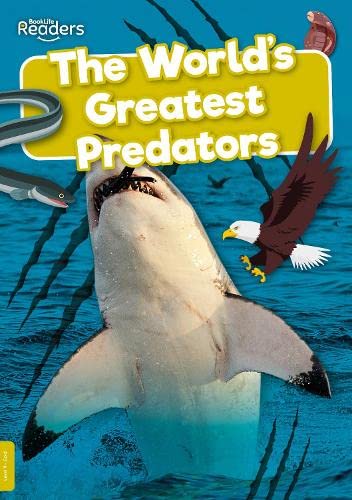 Book cover featuring a great white shark, eagle, and snake.