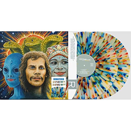 Guru Guru vinyl record with colorful splatter pattern and surreal cover art.