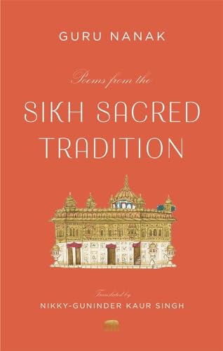 Book cover: “Poems from the Sikh Sacred Tradition” with golden temple image.