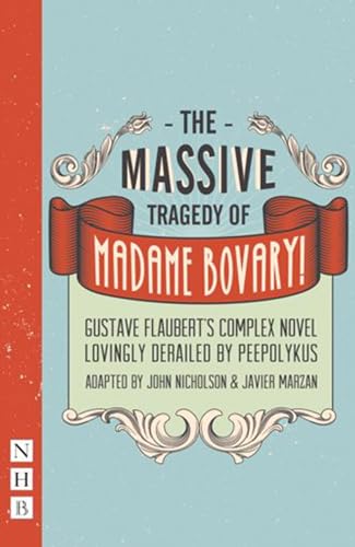 Book cover for “The Massive Tragedy of Madame Bovary” with ornate red details.