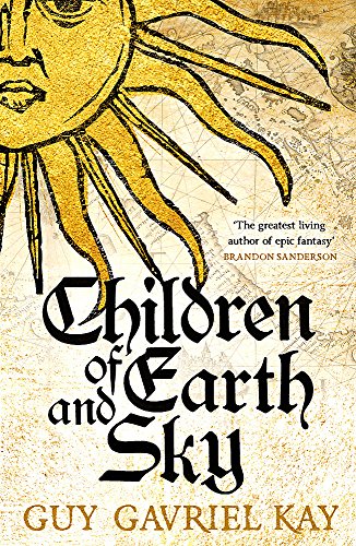 Book cover featuring a gold sun illustration over a vintage map background.