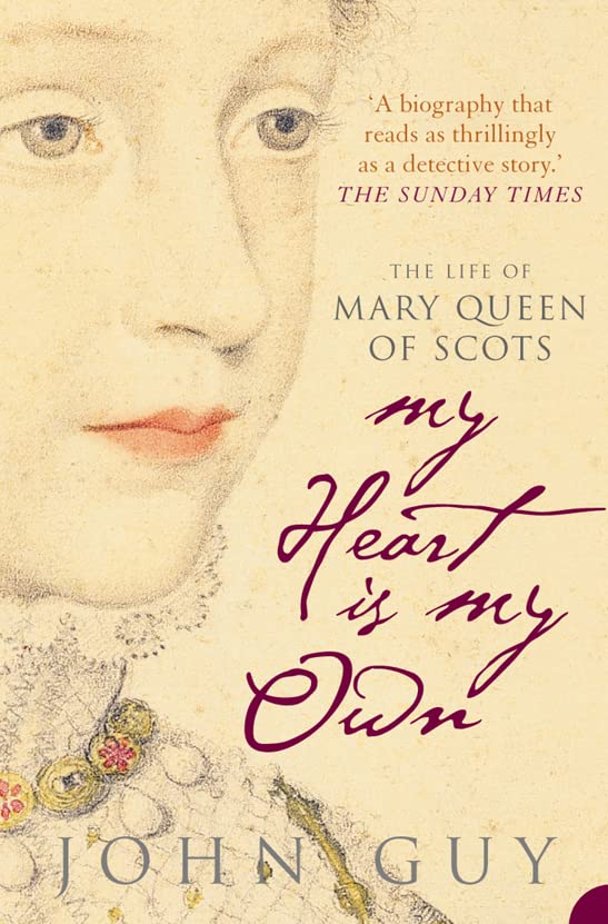 Book cover featuring a portrait of Mary Queen of Scots and title text.