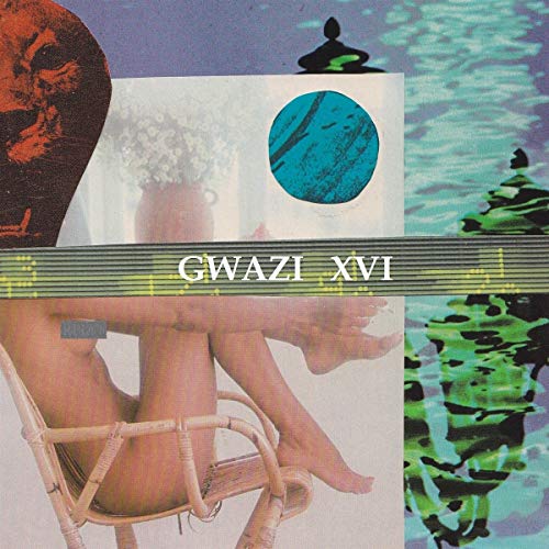 CD album cover: collage of figures, shapes, and water textures.