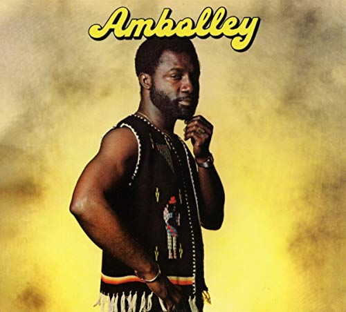 Album cover for Gyedu-Blay Ambolley featuring a portrait of the artist.