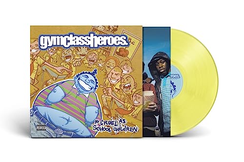 Gym Class Heroes album cover and yellow vinyl record shown.