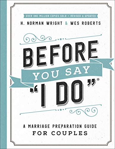 Book cover: "Before You Say ‘I Do’" marriage preparation guide.