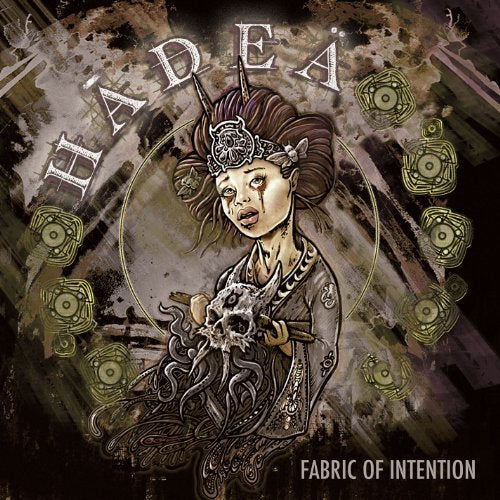 CD cover art: illustrated woman with skull, ornate details, and text.