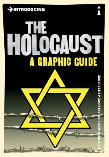 Book cover: "The Holocaust: A Graphic Guide" with a yellow Star of David.