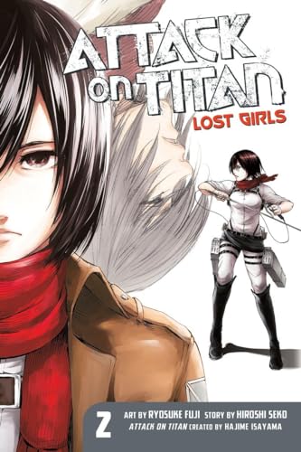 “Attack on Titan: Lost Girls The Manga 2” cover with female characters.