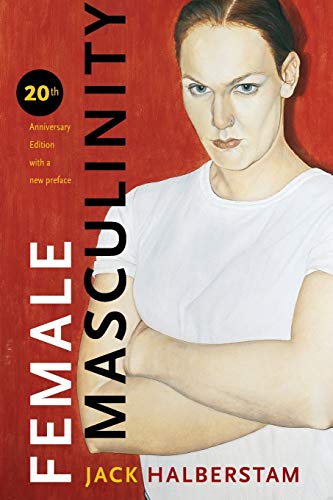 Book cover featuring a painting of a person with short hair and crossed arms.