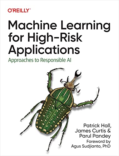 Book cover: “Machine Learning for High-Risk Applications” with a beetle image.