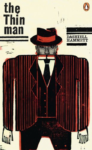 Book cover for “The Thin Man” featuring a stylized man in a suit.