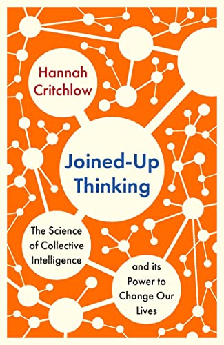 Book cover with orange background and a white network pattern of circles and lines.