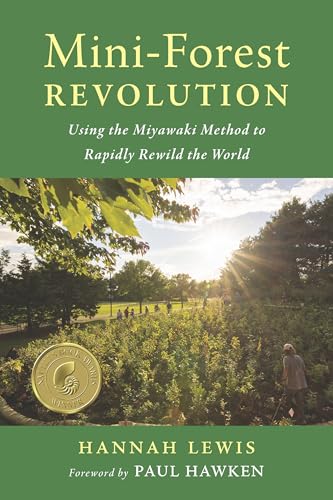 Book cover with lush green foliage and a sunlit forest scene.