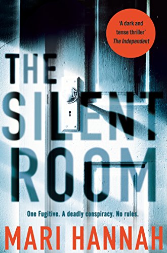 Book cover: "The Silent Room" by Mari Hannah, featuring a door lock.